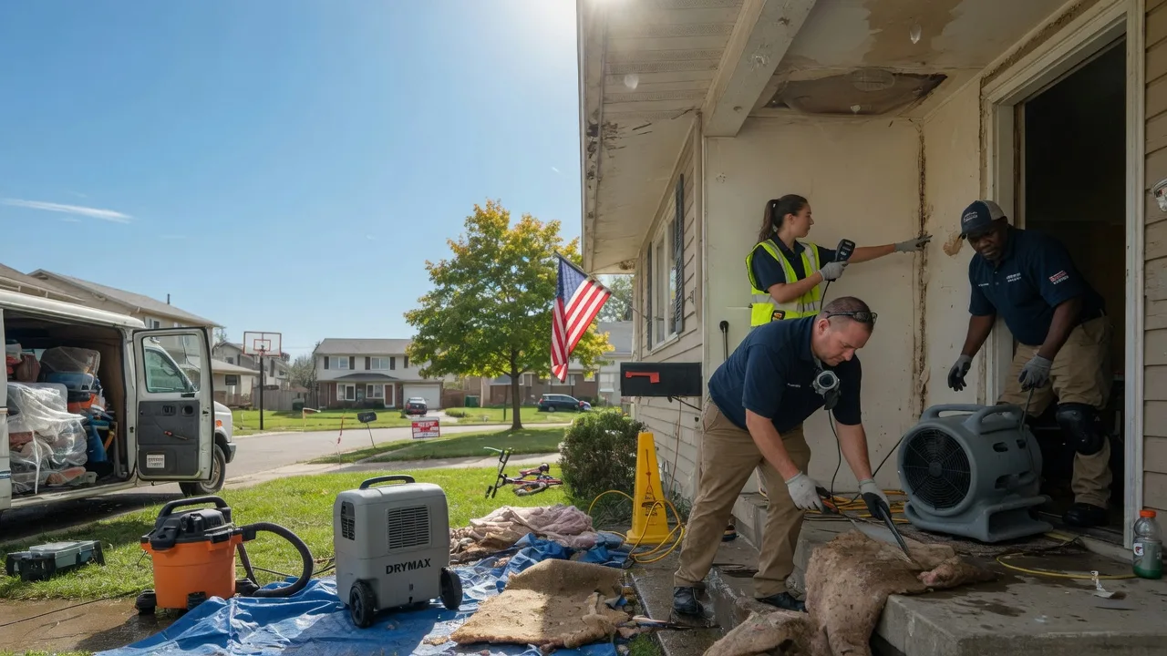 Water Damage Restoration in Mascoutah, IL near me